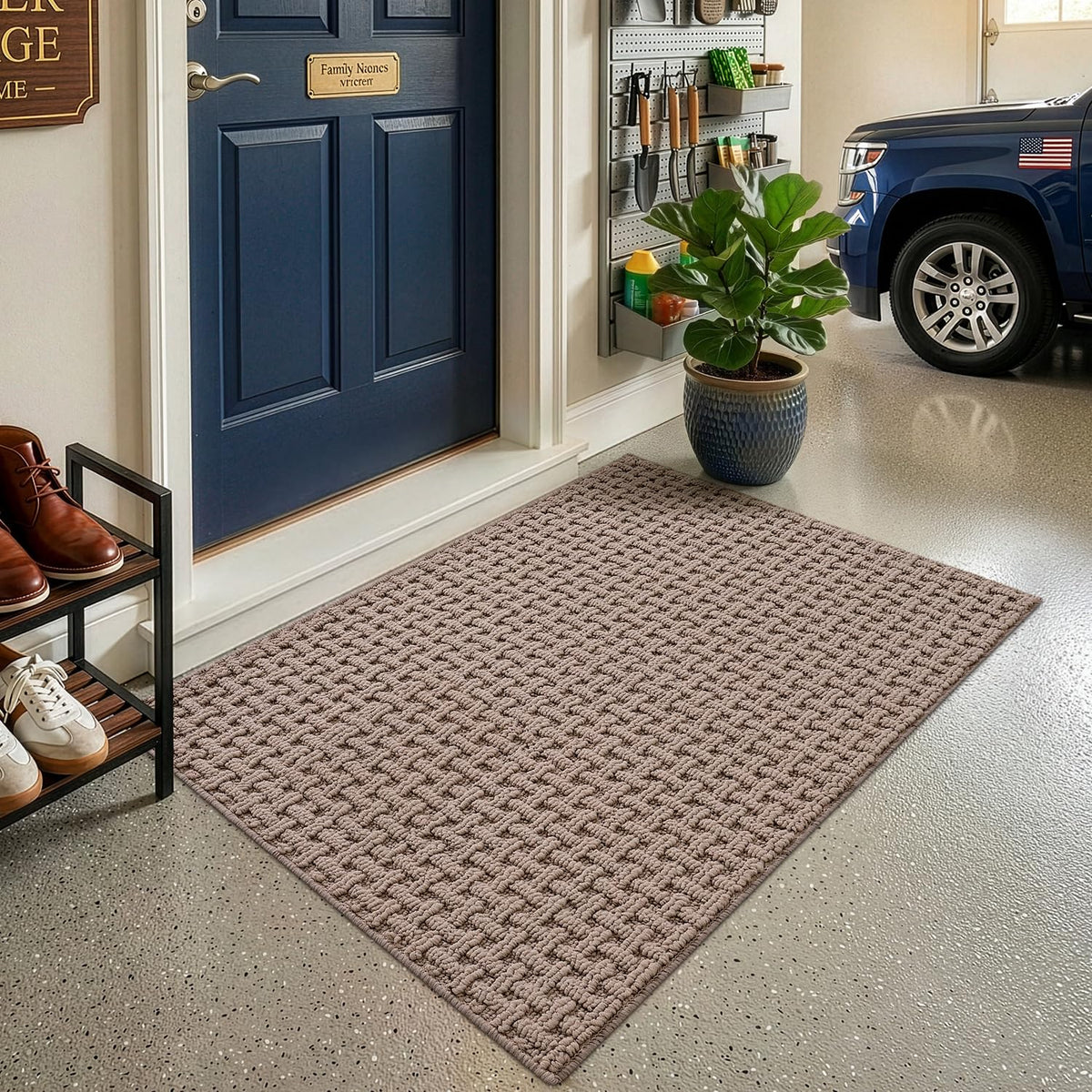 LUMI helps keep floors dry during rain, snow, or mud