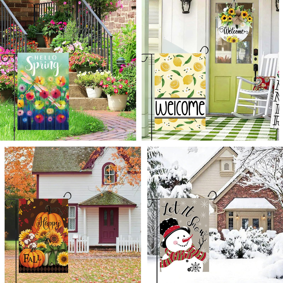 Lumifan spring design brightens garden borders.