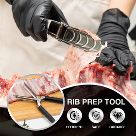 Lumitrail rib membrane removal tool glue-free handle provides secure grip