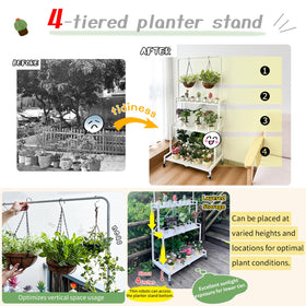 Lumizone anti-topple design keeps tall pots safely supported