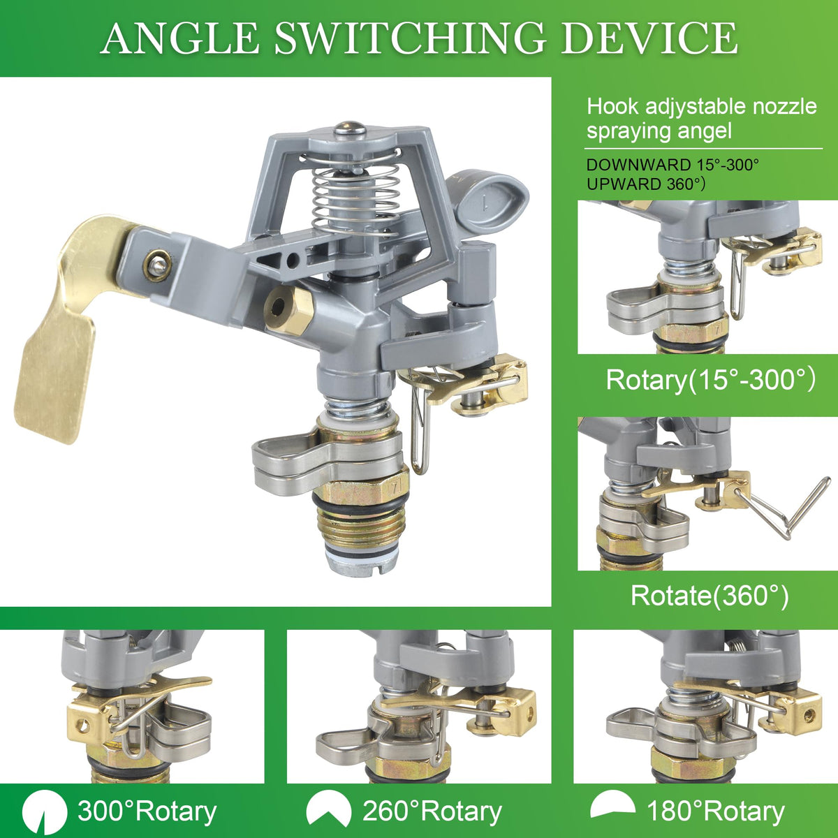 Lumzebqra versatile yard watering for courtyards and lawns.