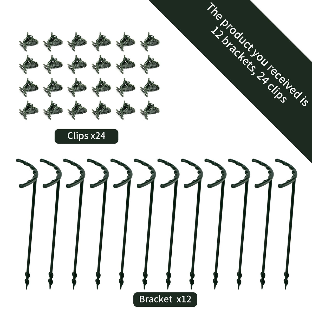 Lunhans durable plastic stakes resist weather while supporting indoor plants.