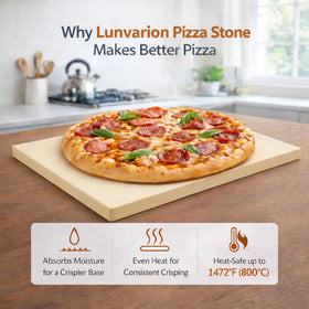 Lunvarion pizza stone care guide: clean, dry, and ready for storage