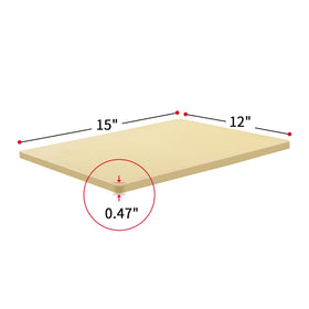 Lunvarion pizza stone with easy-release surface for sliding pizza