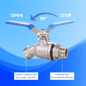 LUOFANT includes two washers and extra gaskets for reliability.