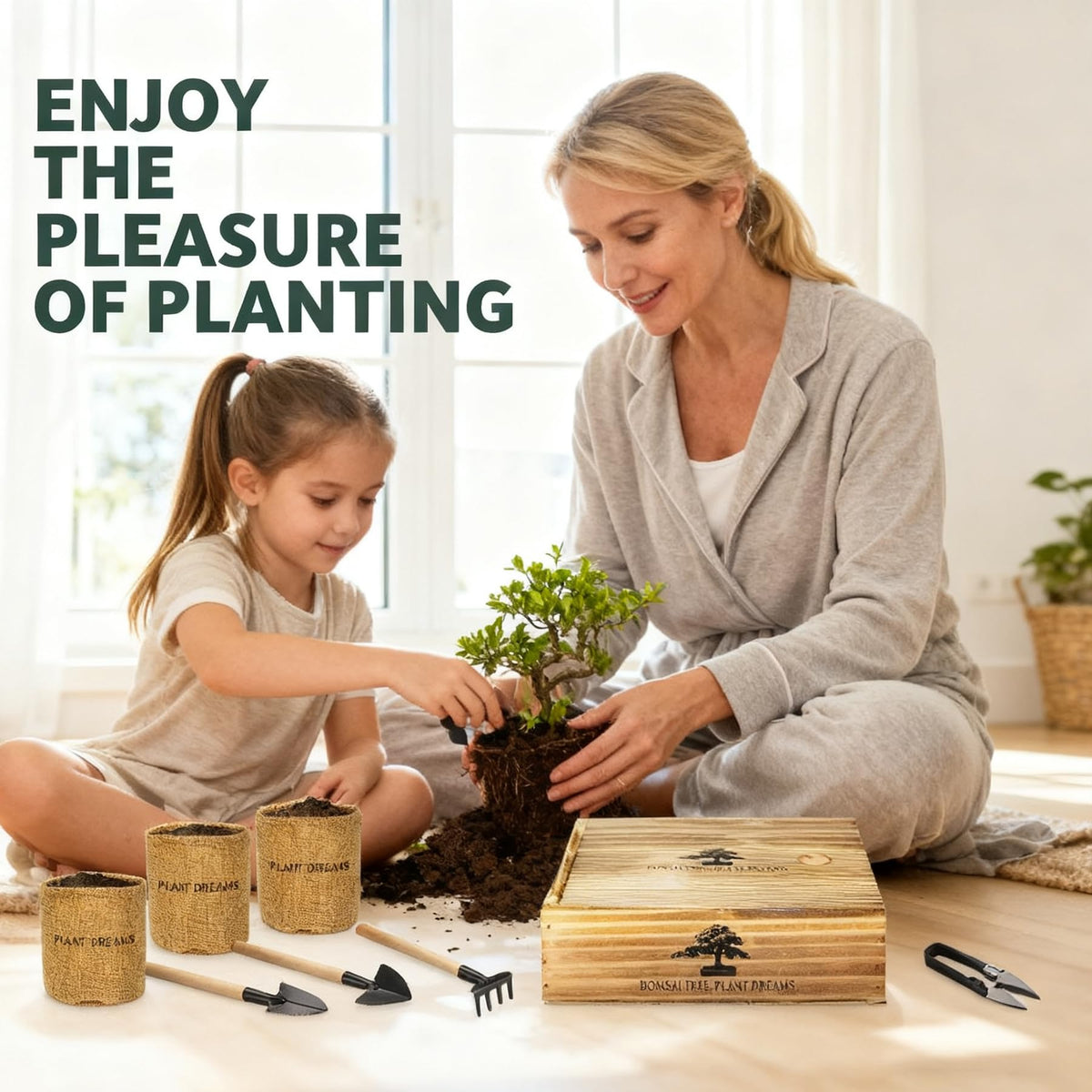 LUOJIBIE Gift-ready packaging for a unique gardening gift.