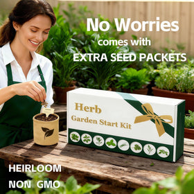 LUOJIBIE fresh herbs ready to snip for meals from your kitchen.