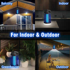 LUOJIBIE plug-in insect catcher for patios, garages, and gardens.