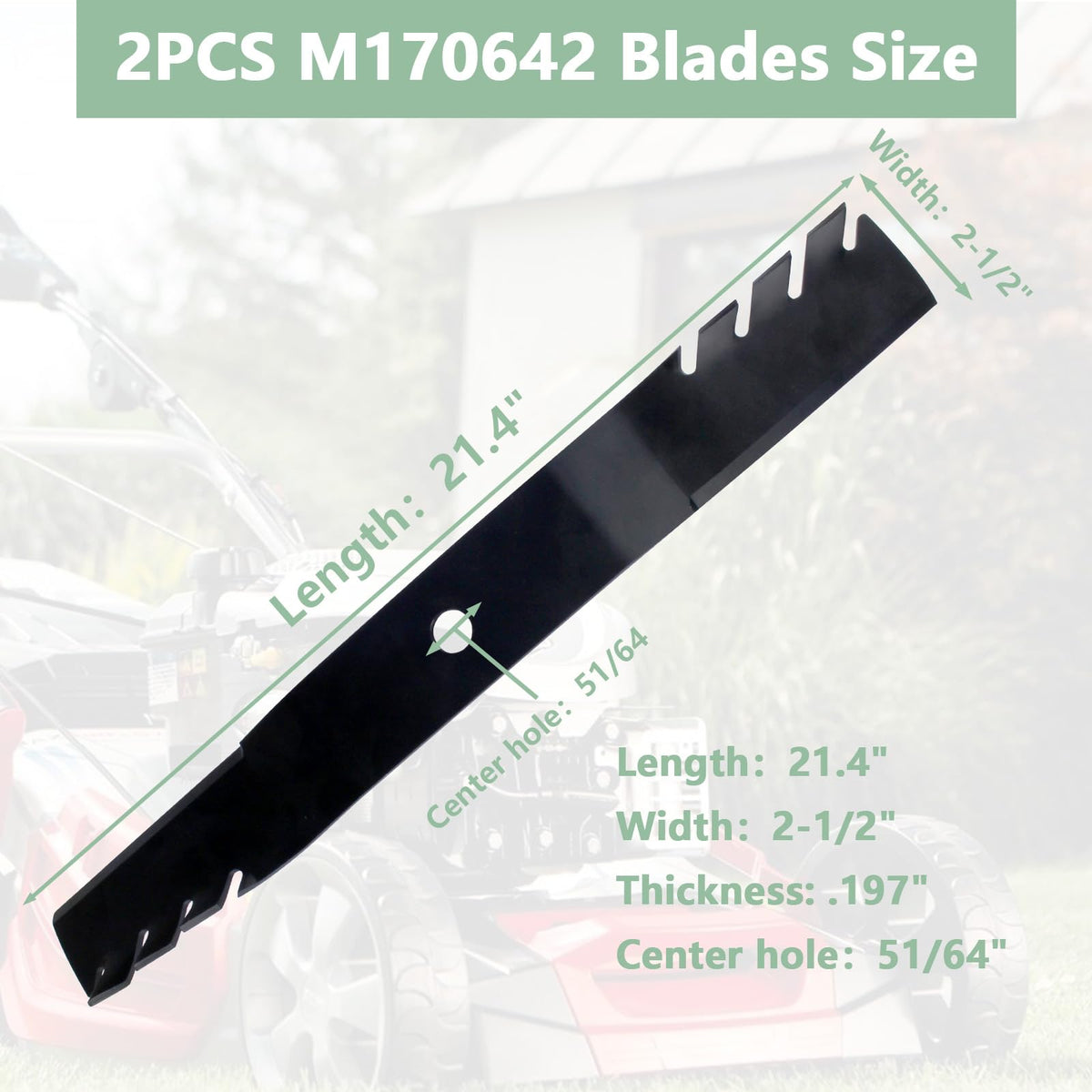 Luojiedejinbiao compatible with John Deere 42-inch mowers and ZTrak models.