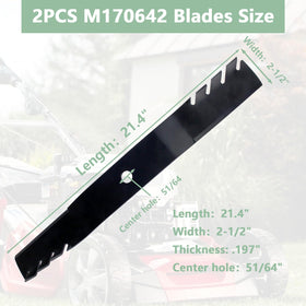 Luojiedejinbiao compatible with John Deere 42-inch mowers and ZTrak models.