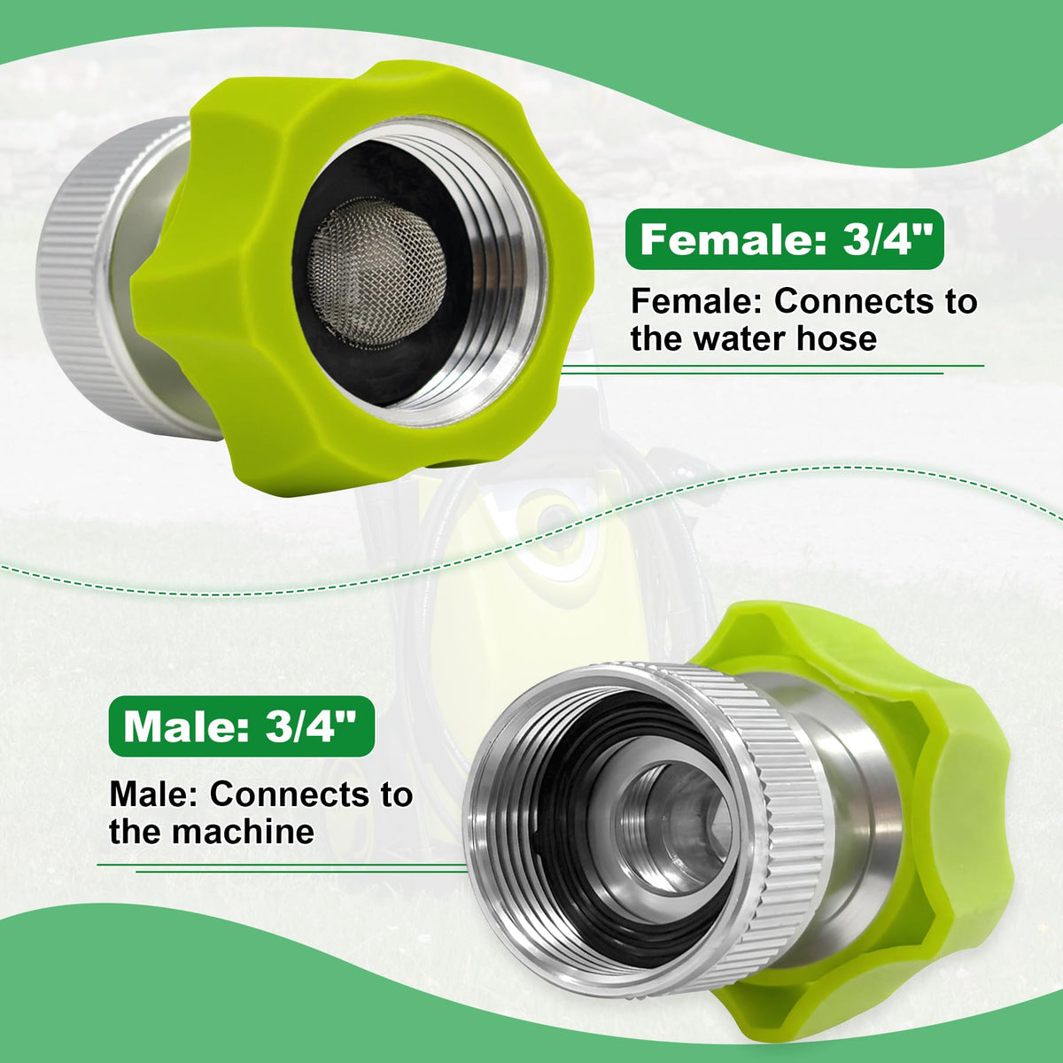 Luojiedejinbiao Sun Joe SPX compatibility enables flexible outdoor cleaning options.