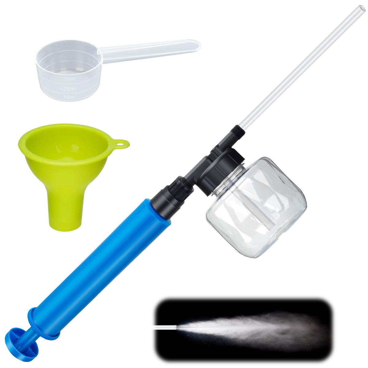 LURKA 19-inch powder duster for targeted indoor and outdoor application with precision control.