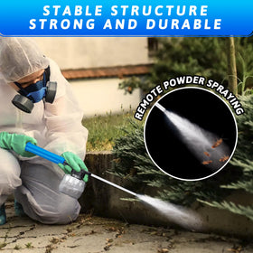 LURKA stainless steel rod ensures durability during frequent use with fine powders.