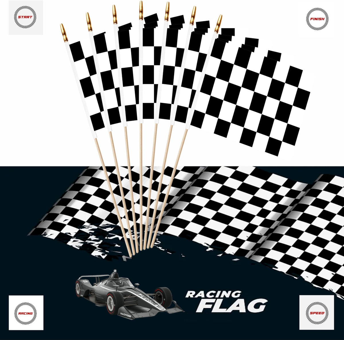 LUSEOAN outdoor flags suit gardens and patios during celebrations