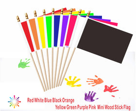 LUSEOAN versatile desk and garden decor flags for creative displays.