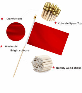 LUSEOAN wooden stick with rounded spearhead designed for kid-friendly use
