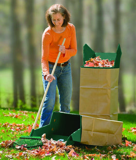 Luster Leaf A650 bag reinforcement on three sides reduces tears