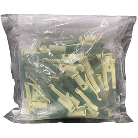 Luster Leaf DR-50 clips deterring deer and rabbits from garden plants