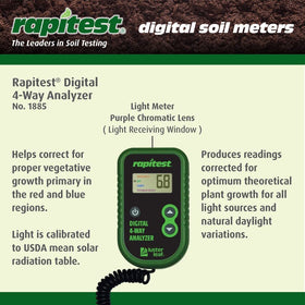 Luster Leaf Rapitest temperature readout guides planting timing
