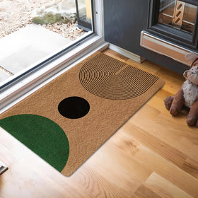 Luvadian entryway mat suitable for indoor and outdoor use, protecting floors.