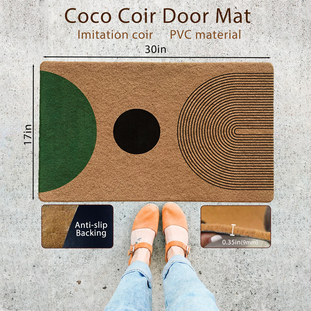 Luvadian gift-ready mat ideal for housewarmings and holidays.