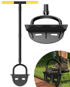 Luvenia 42-inch edger handle for easy edging and reduced strain