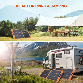 Luvknit fold-out kickstand helps optimize sun angle.