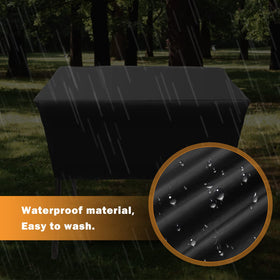 Luxiv heavy-duty 420D fabric cover offers durable outdoor protection.