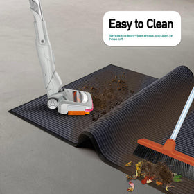 LuxUrux easy maintenance—shake, vacuum, or hose down for a fresh look.