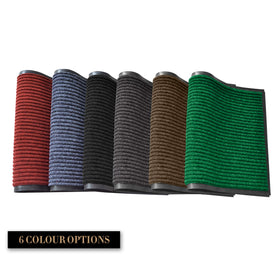 LuxUrux high-traffic door mat suited for entry, garage, and patio areas