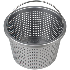 LVACODV aluminum skimmer basket front view for heavy-duty daily use.