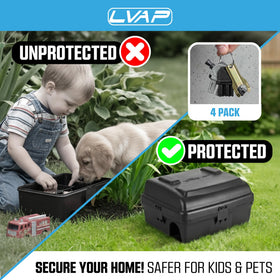 LVAP evo/protecta compatibility key for versatile pest control setups