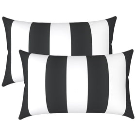 LVTXIII lumbar pillow fabric texture highlights durable outdoor upholstery for comfy patio seating