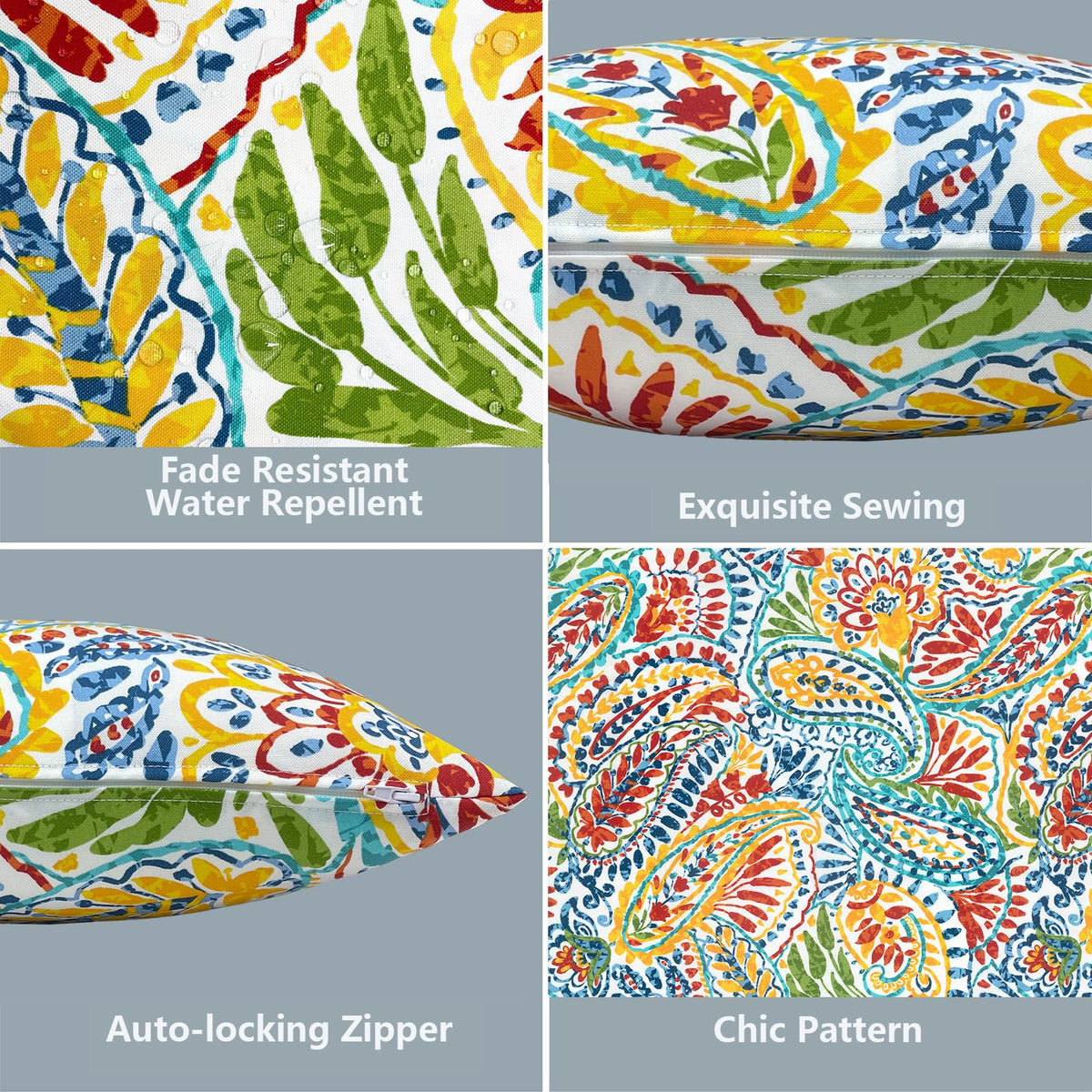 LVTXIII sun-friendly fabric keeps colors bright outdoors.
