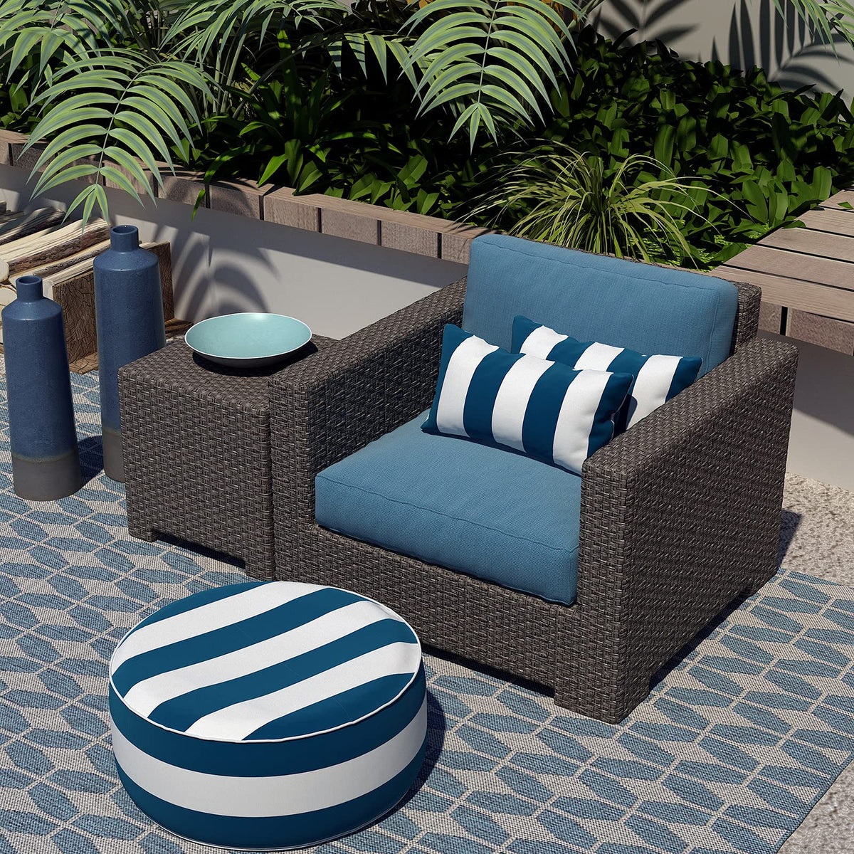 LVTXIII spot-clean friendly care keeps covers looking fresh.