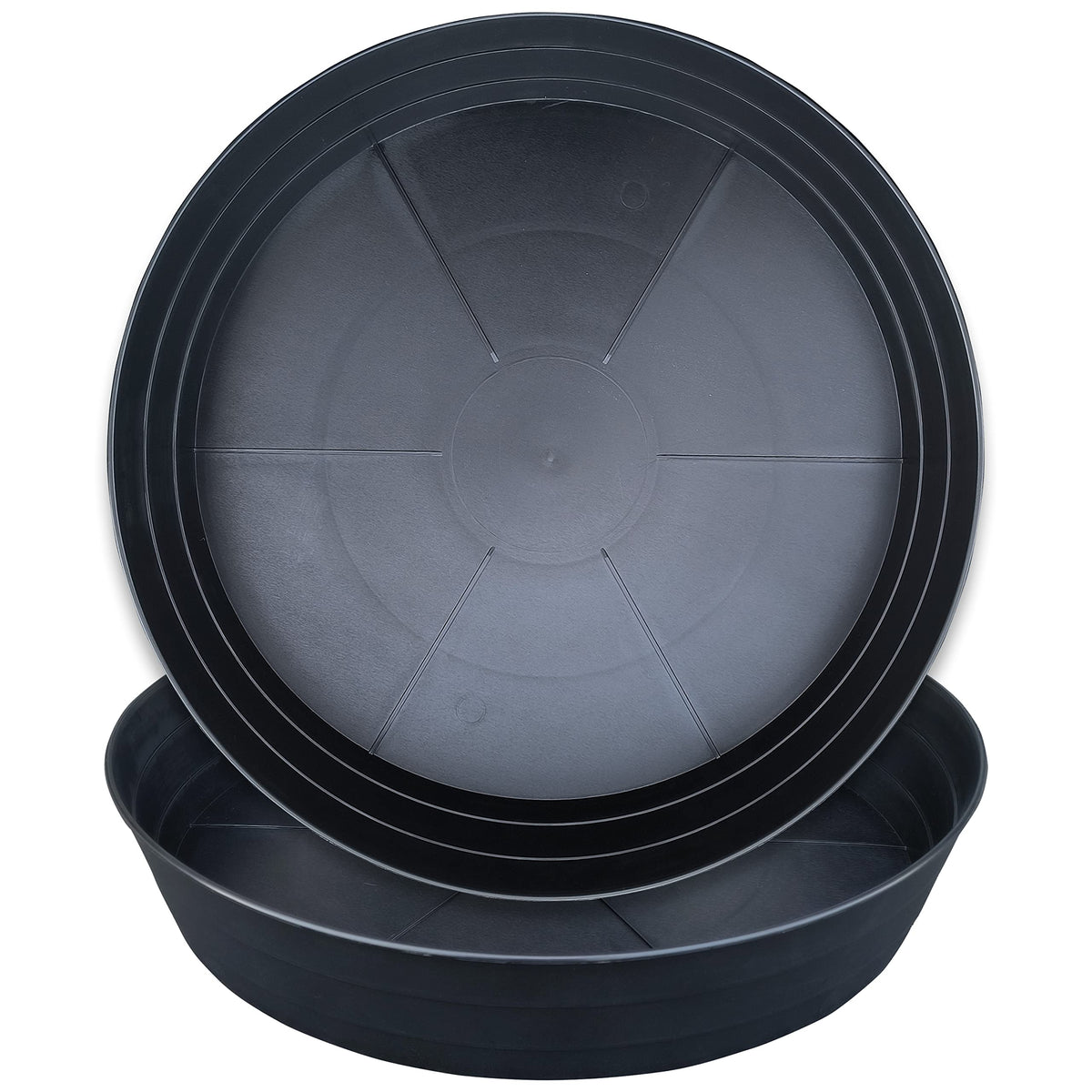 LWALRS plant saucer 16-inch deep tray protects surfaces by catching excess water.