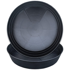 LWALRS plant saucer 16-inch deep tray protects surfaces by catching excess water.