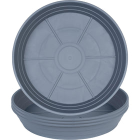 LWALRS plant saucer 18-inch top view showing wide rim and large catchment area