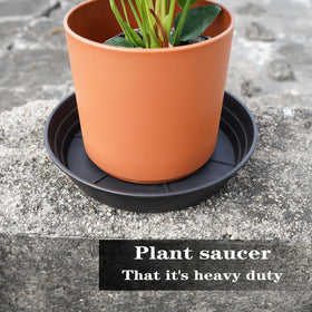 LWALRS plastic plant saucer designed for durability