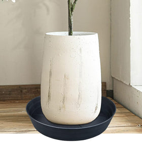 LWALRS round pot tray complements any color pot and decor.
