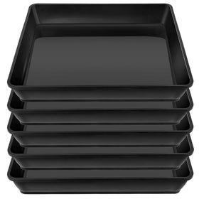 LWALRS square plant saucer 10-inch top view catching excess water