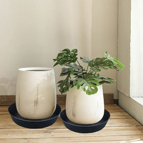 LWALRS waterproof drip tray catches runoff, keeping surfaces clean.