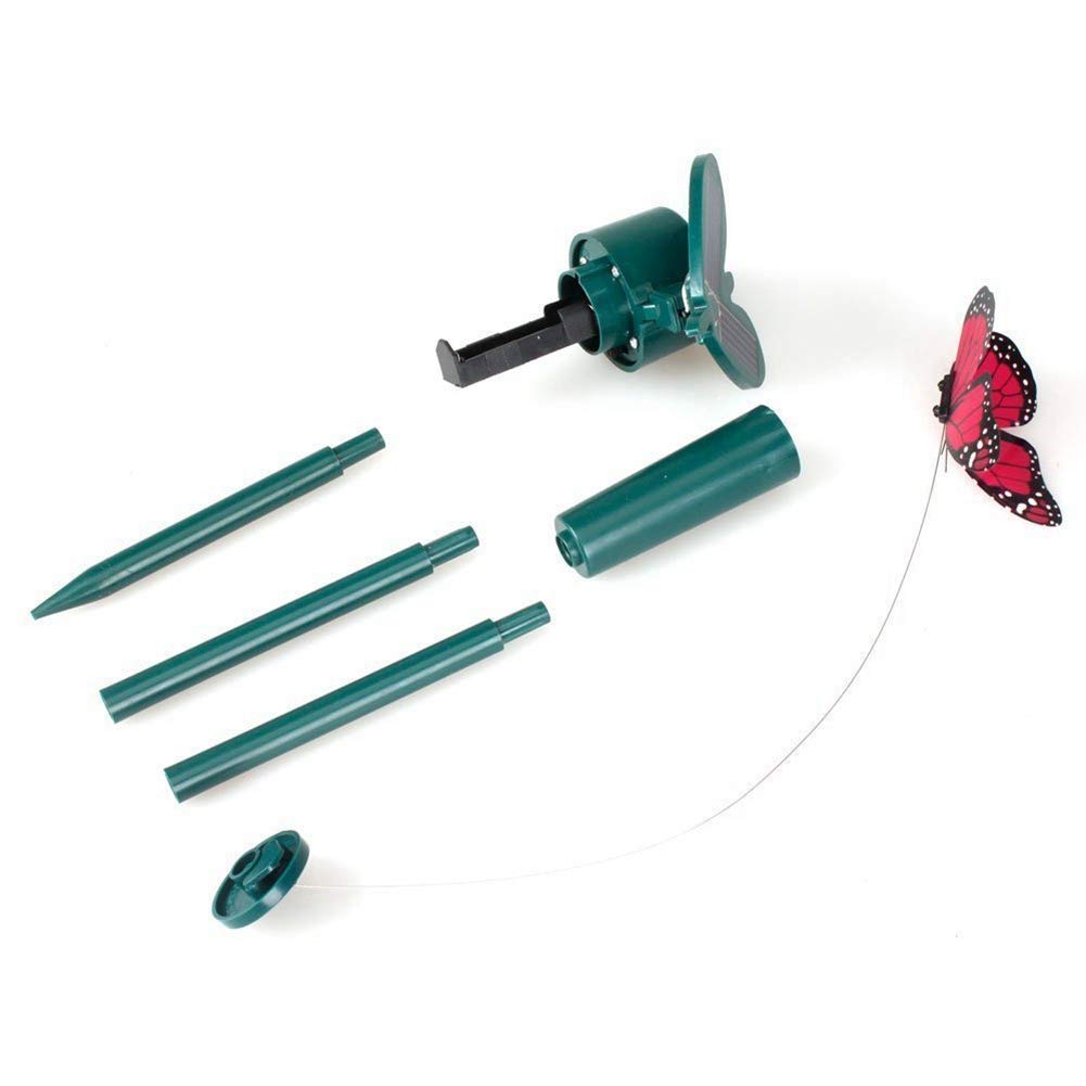 LWINGFLYER solar butterfly dusk activation for evening display