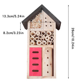 LWINGFLYER weather-resistant roof protects insects from rain