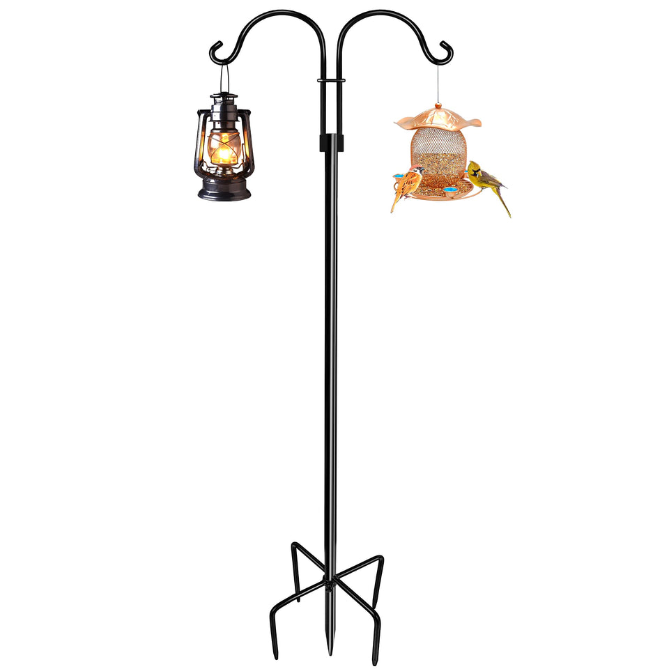 LWWTBS double shepherds hooks outdoor base prong for stable hanging.