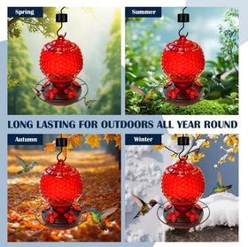 LXliangxin durable weather-resistant glass feeder endures year-round garden use.