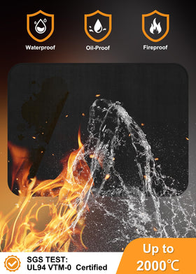 LXLZSH protective mat guards countertops from heat during grilling