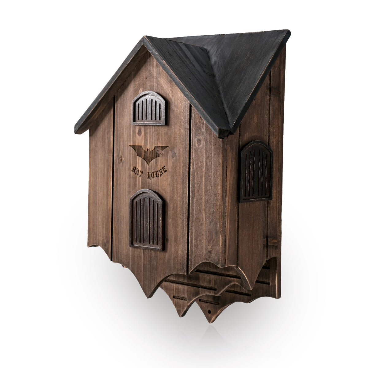 Lxnavihly Bat House with double chamber design for outdoor roosting and bat attraction.