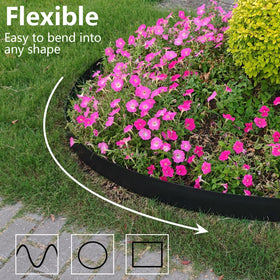 LXVOOEE high-density PE border material offers durable, flexible edging.