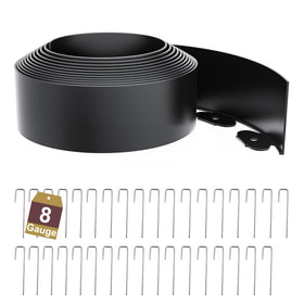 LXVOOEE landscape edging coil for clean borders and quick setup.